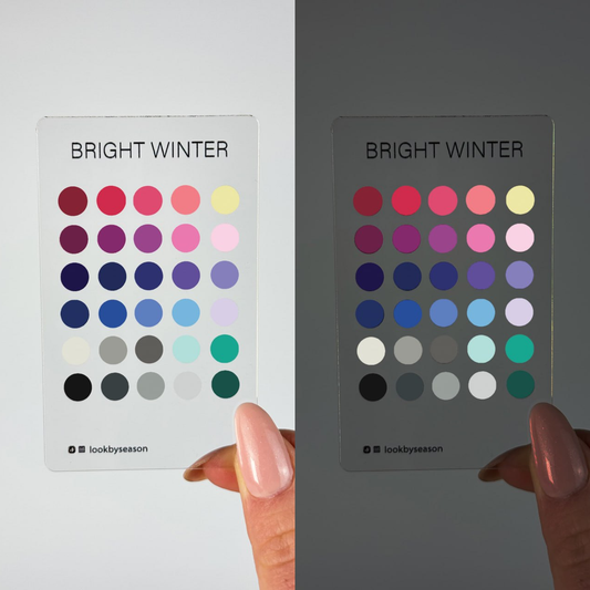 Color Season Swatch Card