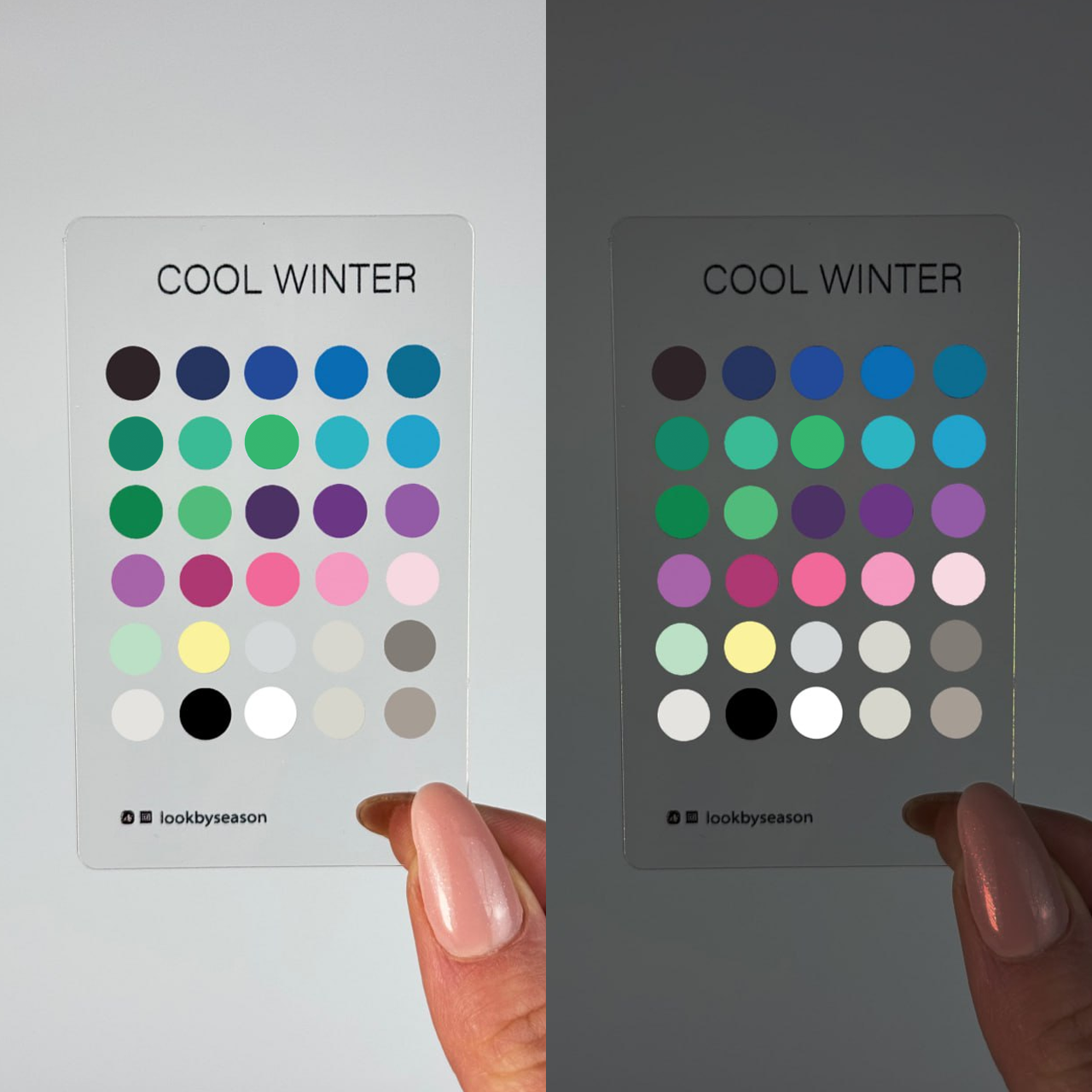 Color Season Swatch Card