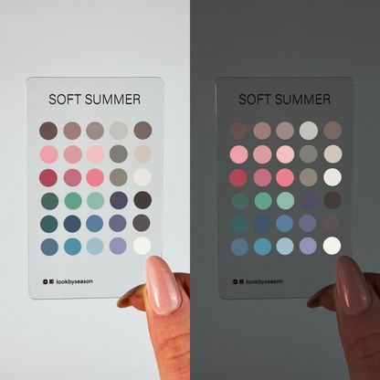Color Season Swatch Card