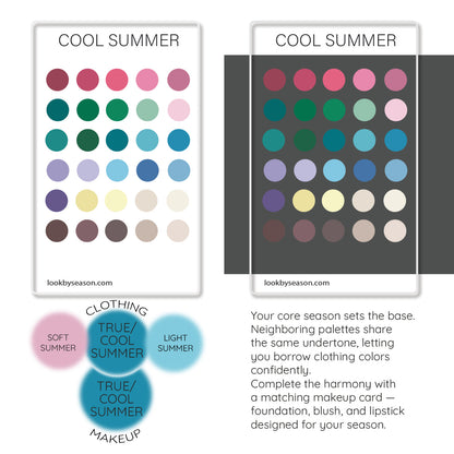 Color DNA Card - Your Cheat Sheet To Instant Glow