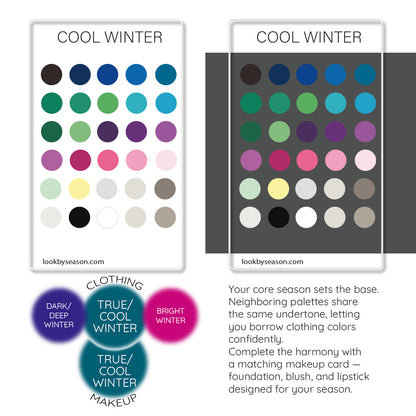 Color DNA Card - Your Cheat Sheet To Instant Glow