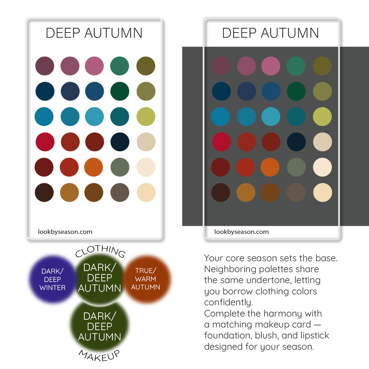 Color DNA Card - Your Cheat Sheet To Instant Glow