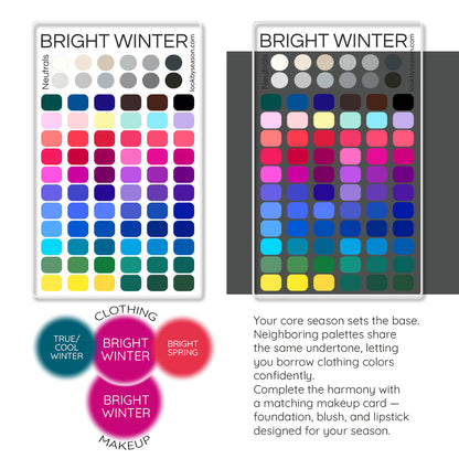 Color DNA Card - Your Cheat Sheet To Instant Glow