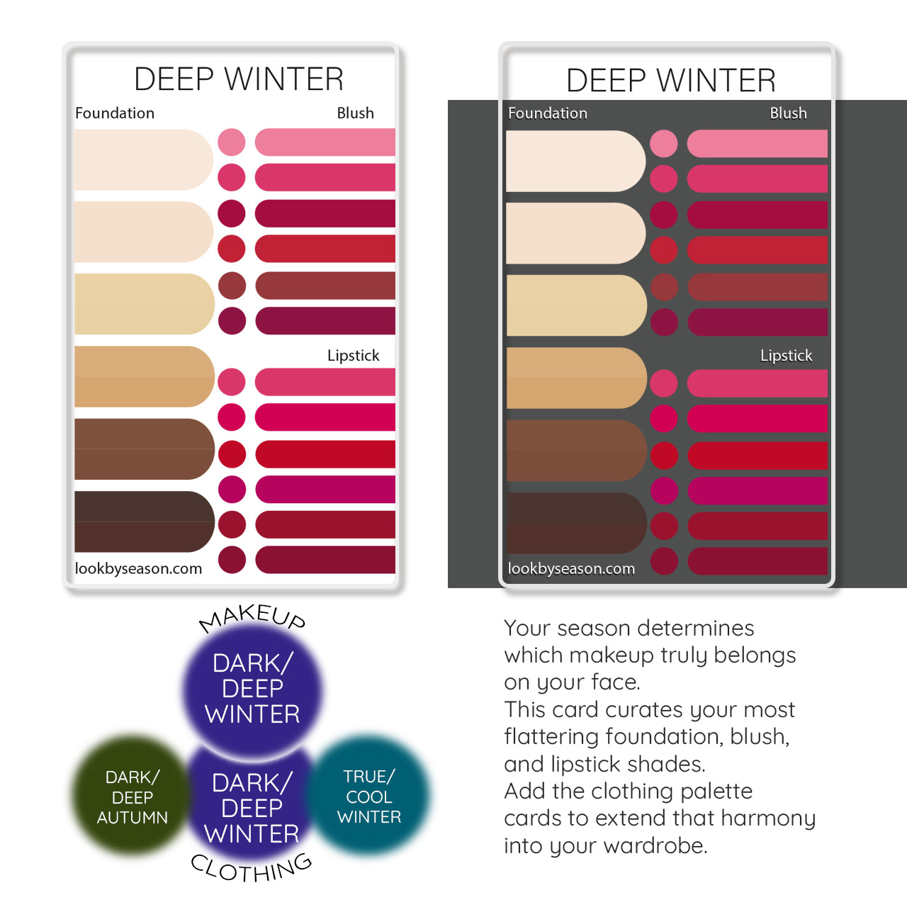 Color DNA Card - Your Cheat Sheet To Instant Glow