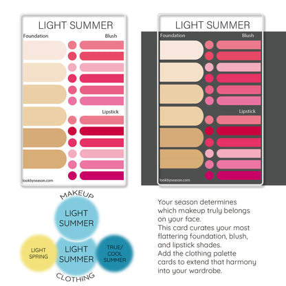 Color DNA Card - Your Cheat Sheet To Instant Glow